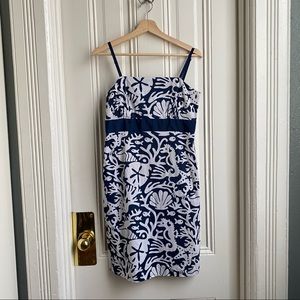 Vineyard Vines by Shep & Ian Blue Sea Print Dress